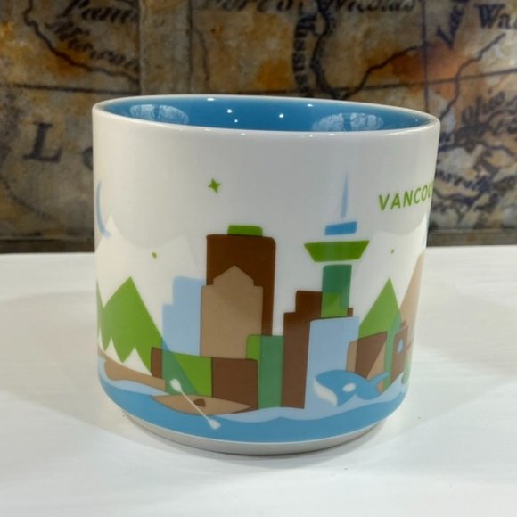Starbucks Vancouver 2017 YOU ARE HERE collection 14 fl oz mug - Picture 2 of 5